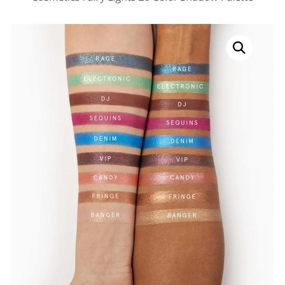 BH Cosmetics Fairy Lights 20 Color Shadow Palette Matte Shimmer Eyeshadow